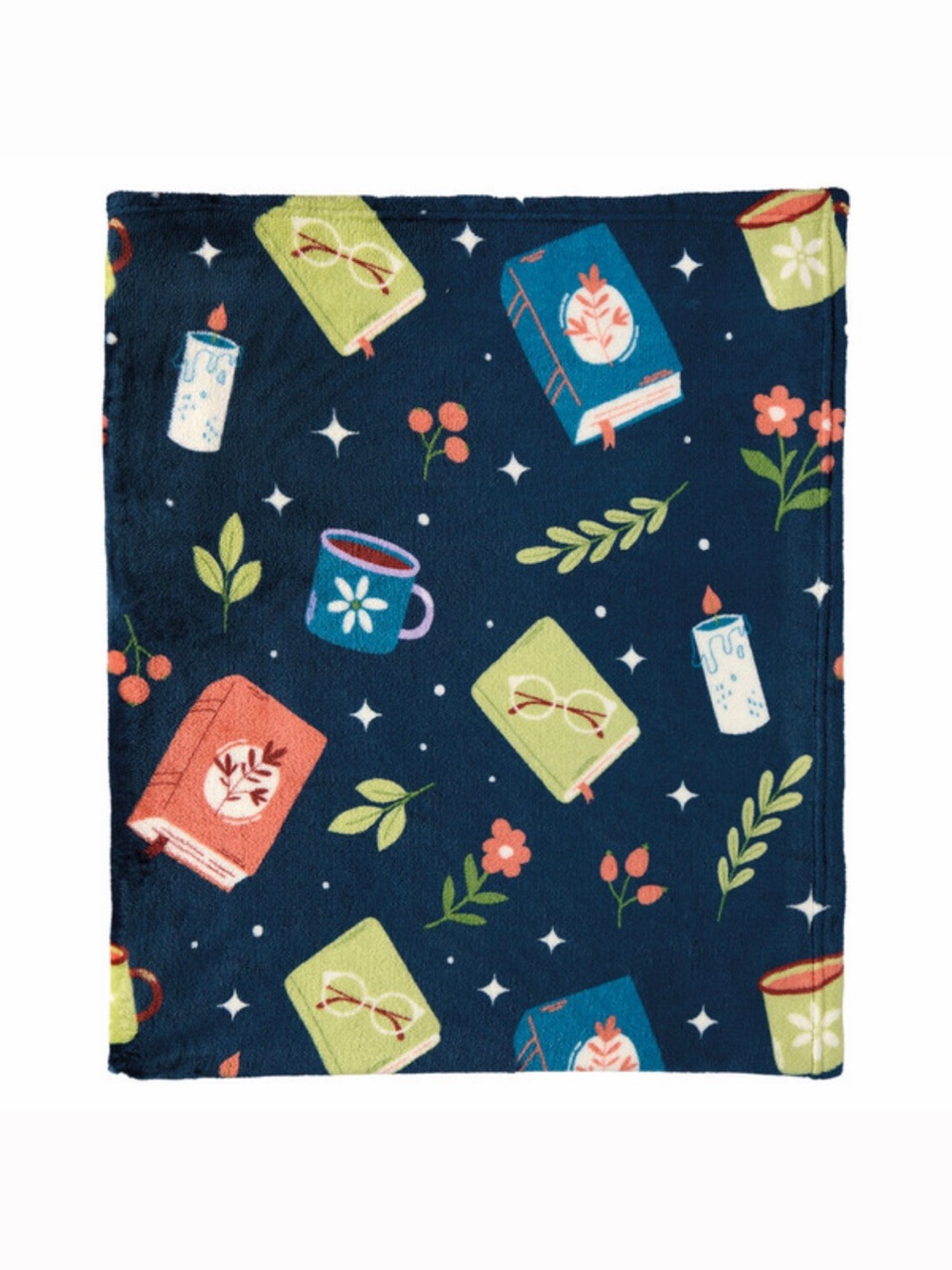 KIRKTON HOUSE Botanical Book Club Plush Throw
